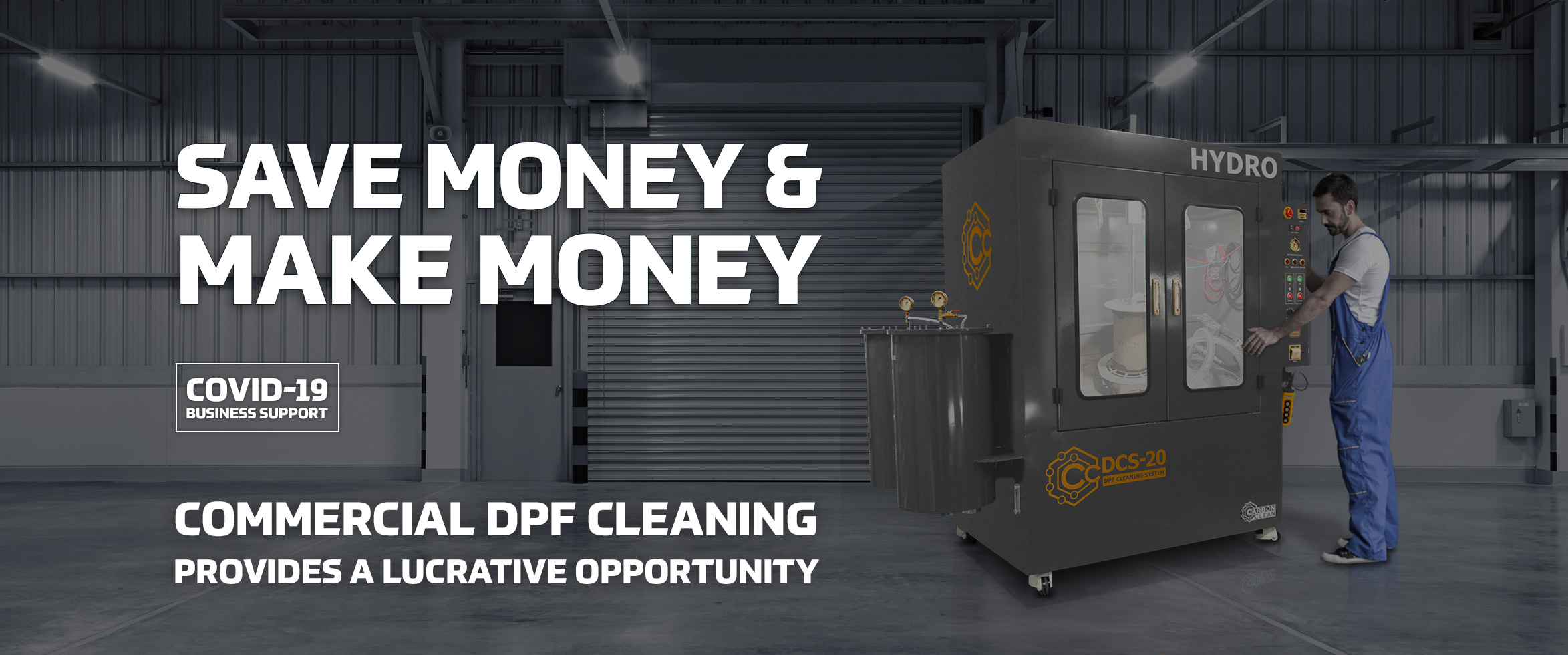 DCS-20 Our Flagship DPF Cleaning Machine